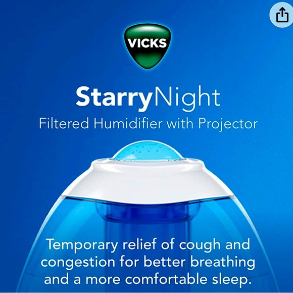 Vicks Starry Night Humidifier - Picture 1 of 6